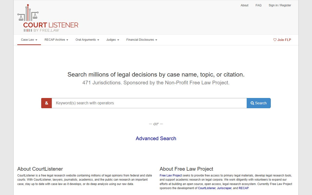 Carter County court dockets CourtListener federal docket search