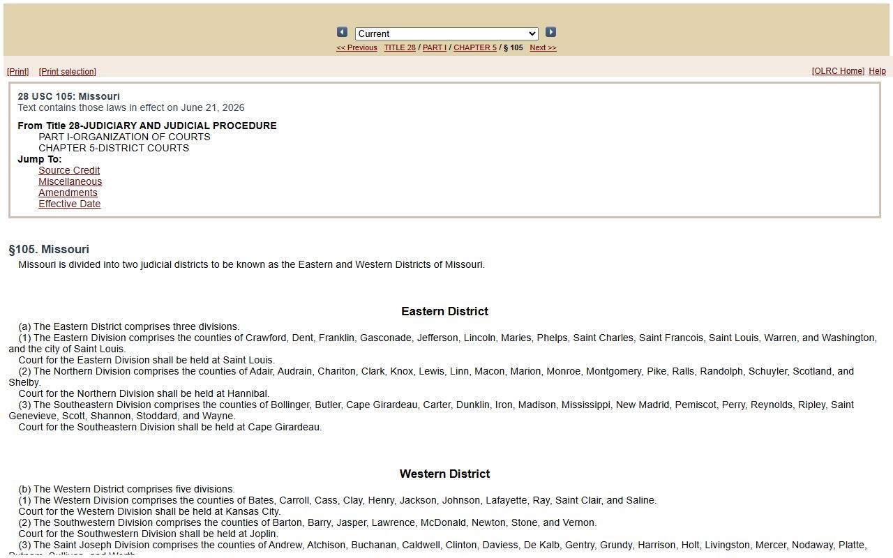 Carter County Circuit Court federal districting statute source