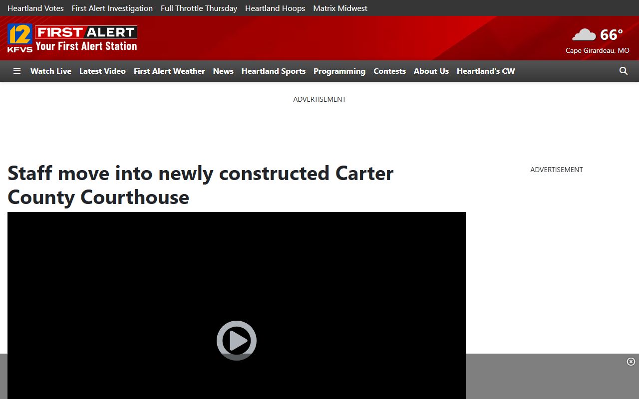 Carter County court records courthouse flood recovery source